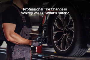 Professional Tire Change in Whitby